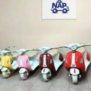 Retro Ride-On Scooters – 2-Color Edition