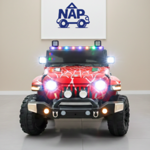 Spider-Themed Off-Road Ride-On SUV